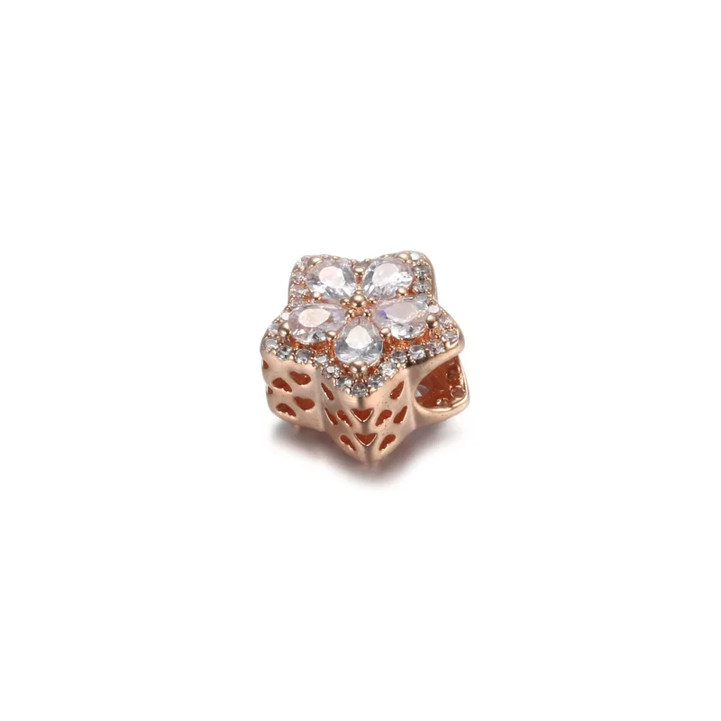 (afbeelding voor) Sparkling Snowflake Pavé Bedel 789224c01 - Bekijken 3