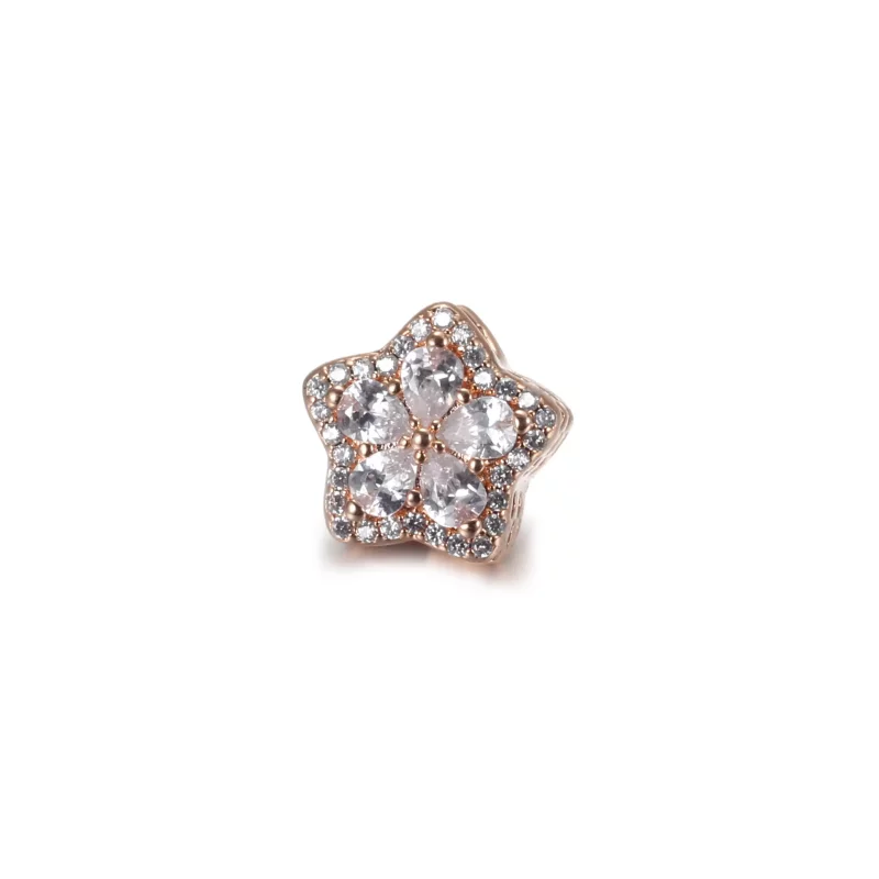 (afbeelding voor) Sparkling Snowflake Pavé Bedel 789224c01 - Bekijken 4