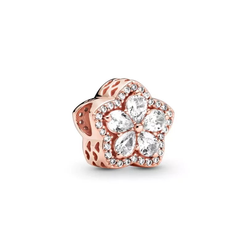 (afbeelding voor) Sparkling Snowflake Pavé Bedel 789224c01