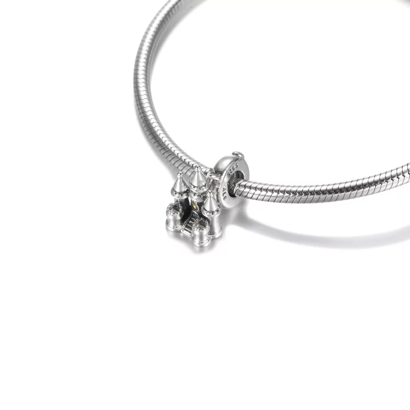 (afbeelding voor) PANDORA Two-tone Castle Hangende Bedel - 799337C00 - Bekijken 5