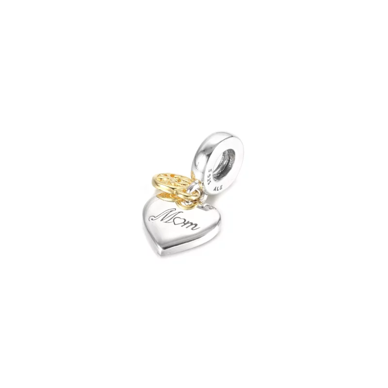 (afbeelding voor) PANDORA Two-tone Family Tree & Heart Hangende Bedel - 799366C00 - Bekijken 2