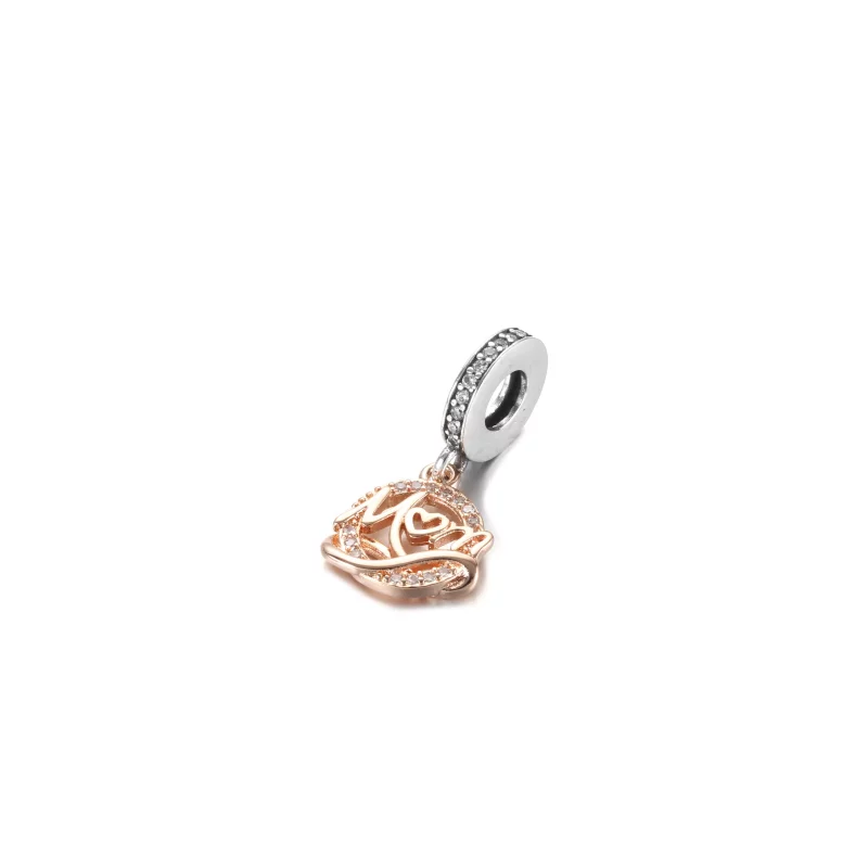 (afbeelding voor) Two tone Mum Hangende Bedel 789374c01 - Bekijken 2