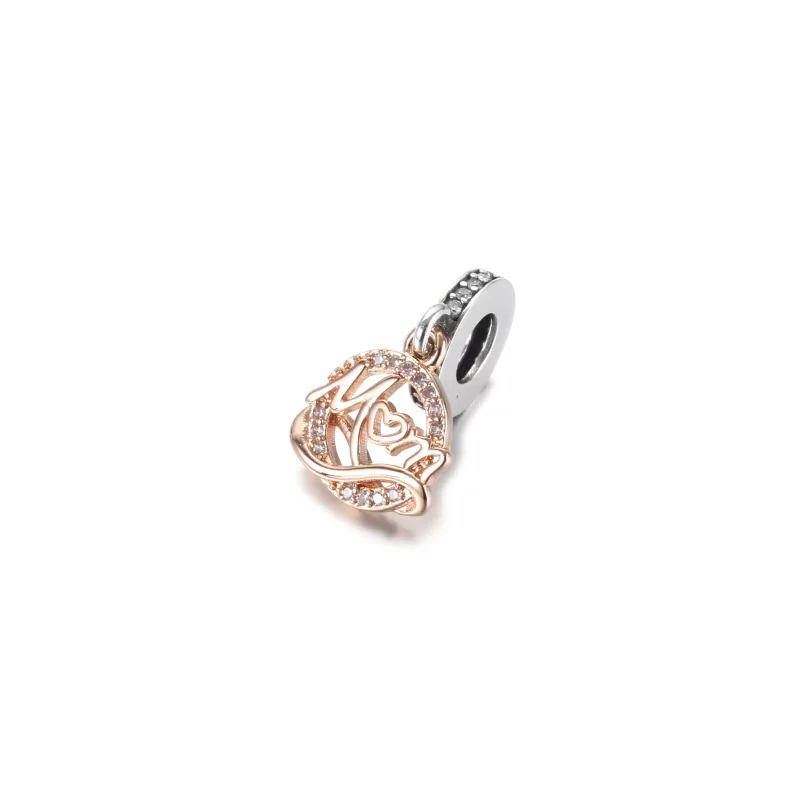 (afbeelding voor) Two tone Mum Hangende Bedel 789374c01 - Bekijken 4