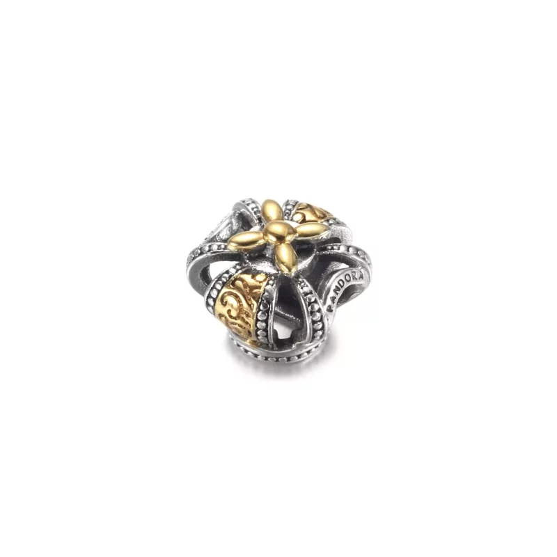 (afbeelding voor) PANDORA Two-tone Regal Crown Bedel - 799340C00 - Bekijken 2