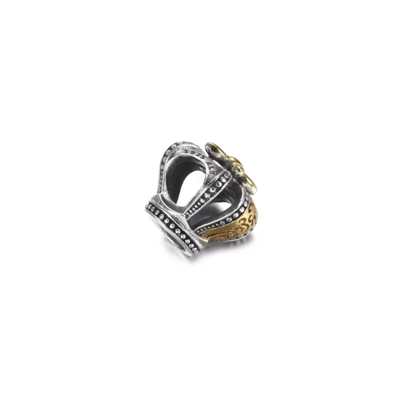 (afbeelding voor) PANDORA Two-tone Regal Crown Bedel - 799340C00 - Bekijken 3