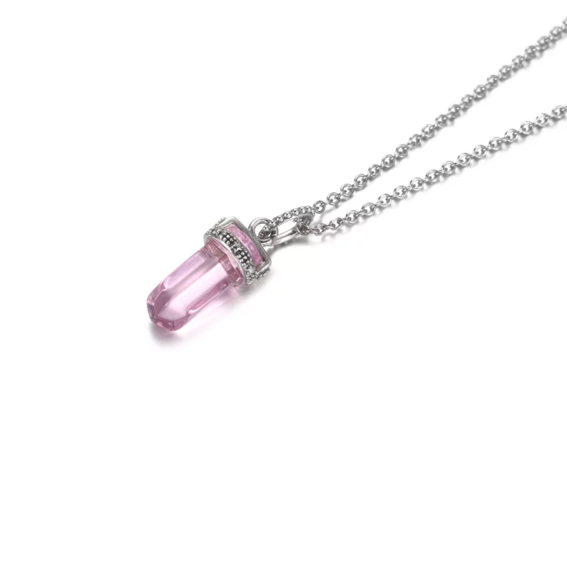 (afbeelding voor) PANDORA White Amulet Pendant - 399185C03 - Bekijken 5