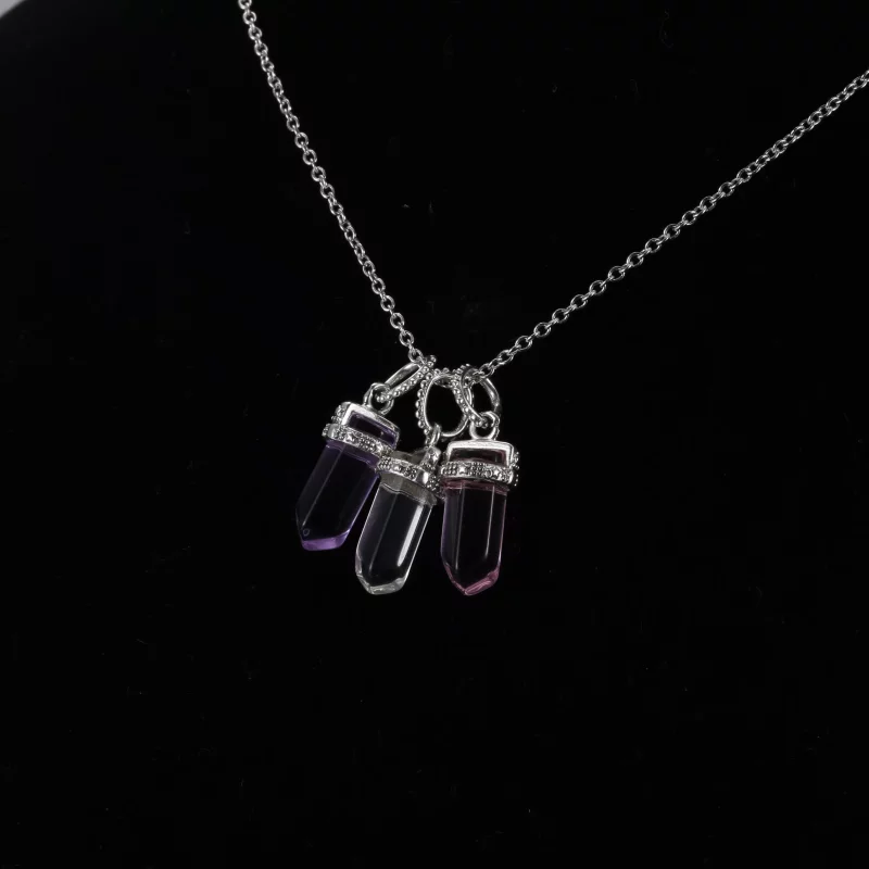 (afbeelding voor) PANDORA White Amulet Pendant - 399185C03 - Bekijken 7