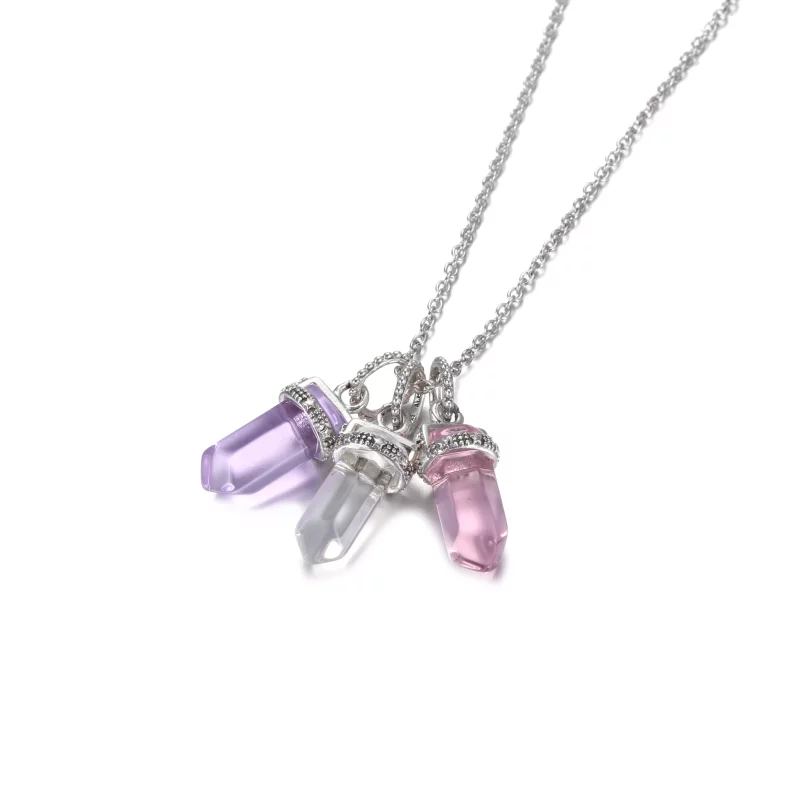 (afbeelding voor) PANDORA White Amulet Pendant - 399185C03 - Bekijken 8