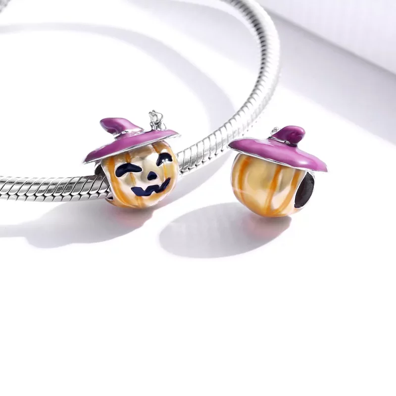 (afbeelding voor) PANDORA Halloween pompoenen Bedel - BSC329 - Bekijken 4