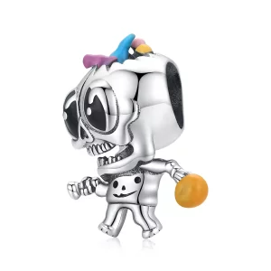 (afbeelding voor) PANDORA Halloween Schedel Bedel - SCC1955