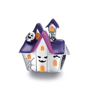 (afbeelding voor) PANDORA Halloween spookhuis Bedel - BSC324