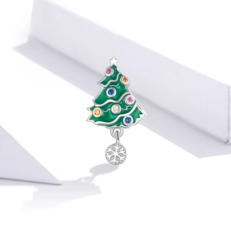 (afbeelding voor) PANDORA Kleurrijke kerstboom Bedel - BSC374 - Bekijken 2