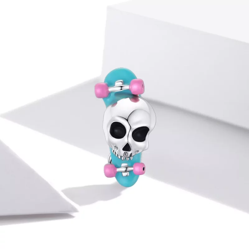 (afbeelding voor) PANDORA Skateboard Skelet Bedel - SCC1911 - Bekijken 2