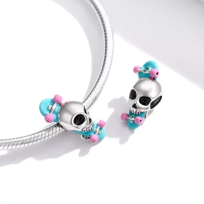 (afbeelding voor) PANDORA Skateboard Skelet Bedel - SCC1911 - Bekijken 4