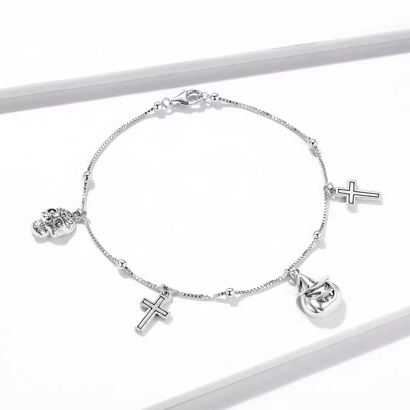 (afbeelding voor) PANDORA Vrolijke Halloween Chain-armband - BSB051 - Bekijken 2