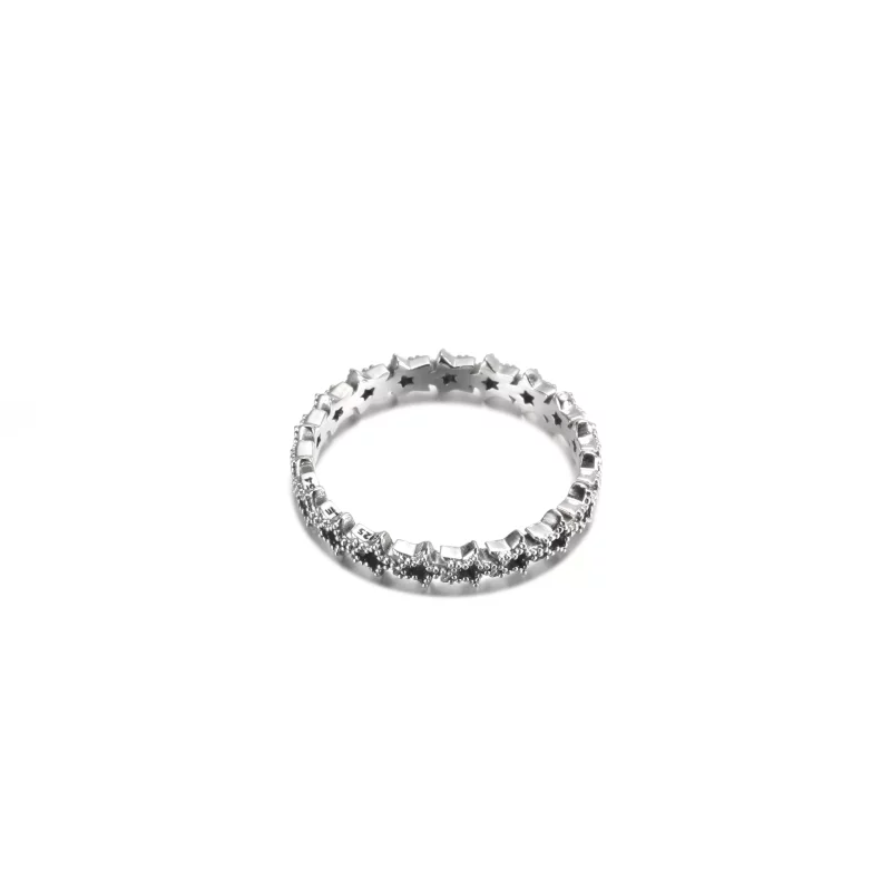 (afbeelding voor) PANDORA Band van Asymmetrische Sterren Ring - 190029C00 - Bekijken 2