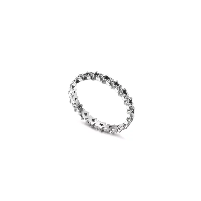 (afbeelding voor) PANDORA Band van Asymmetrische Sterren Ring - 190029C00 - Bekijken 4