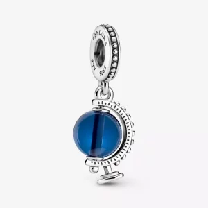 PANDORA Blauwe Wereldbol Hangende Bedel - 799430C01 (afbeelding voor) PANDORA Blauwe Wereldbol Hangende Bedel - 799430C01