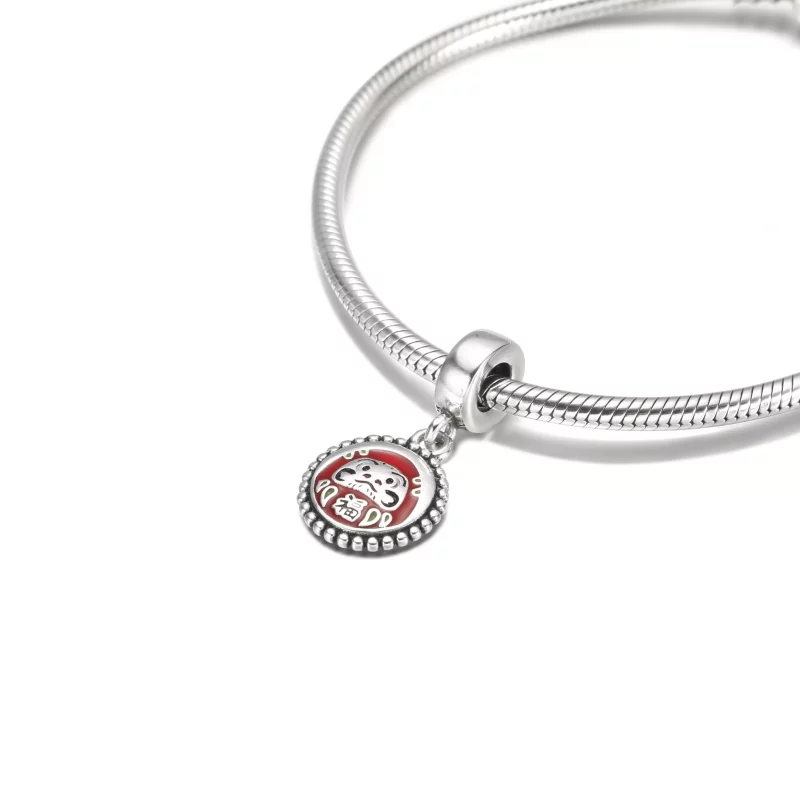 (afbeelding voor) PANDORA daruma pop Hangende Bedel - 791169C00_E027 - Bekijken 5