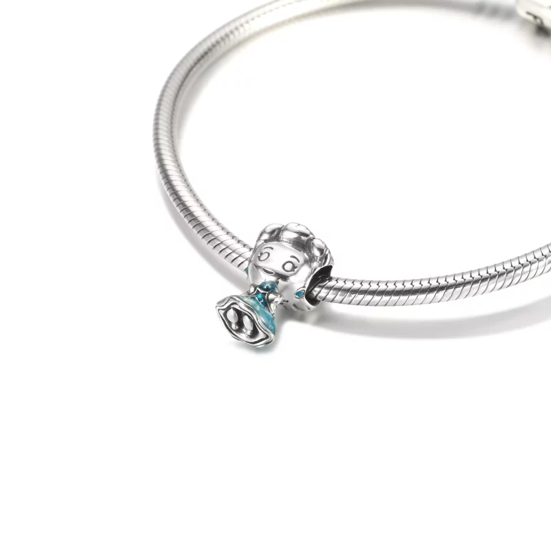 (afbeelding voor) PANDORA Disney Assepoester Bedel - 799509C01 - Bekijken 5