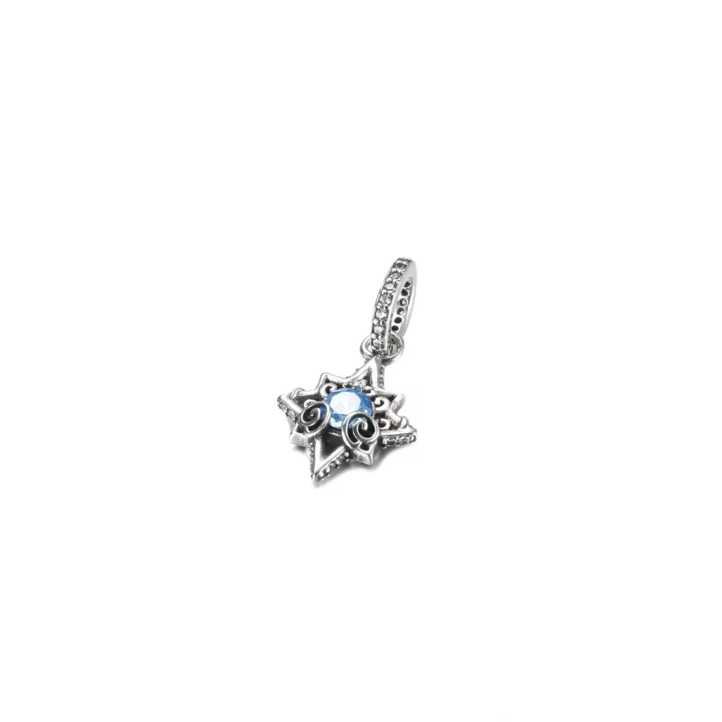 (afbeelding voor) PANDORA Disney Assepoester Blauwe Ster Hanger - 399560C01 - Bekijken 2