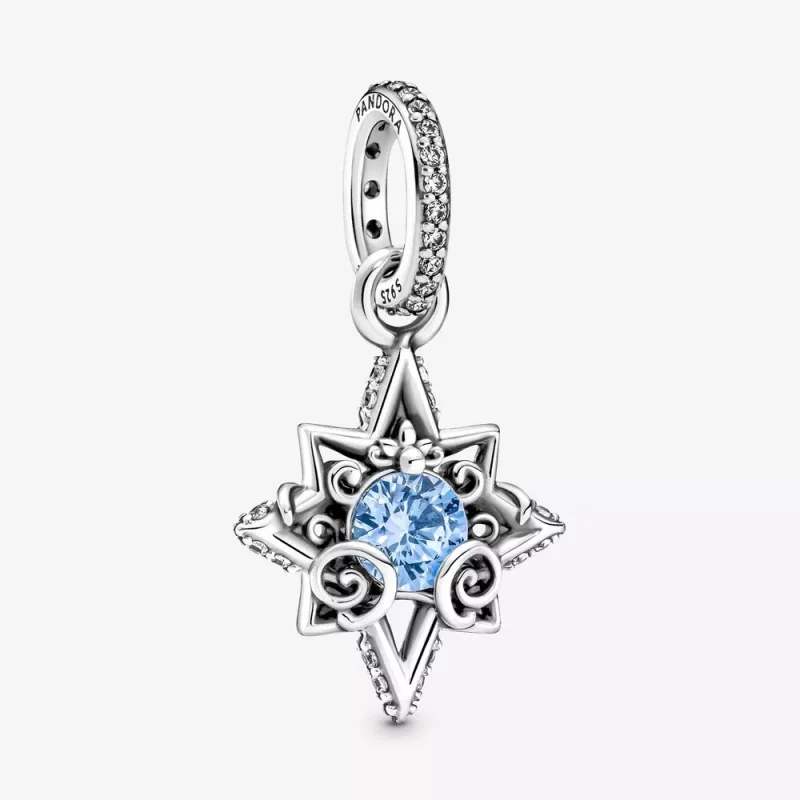 (afbeelding voor) PANDORA Disney Assepoester Blauwe Ster Hanger - 399560C01