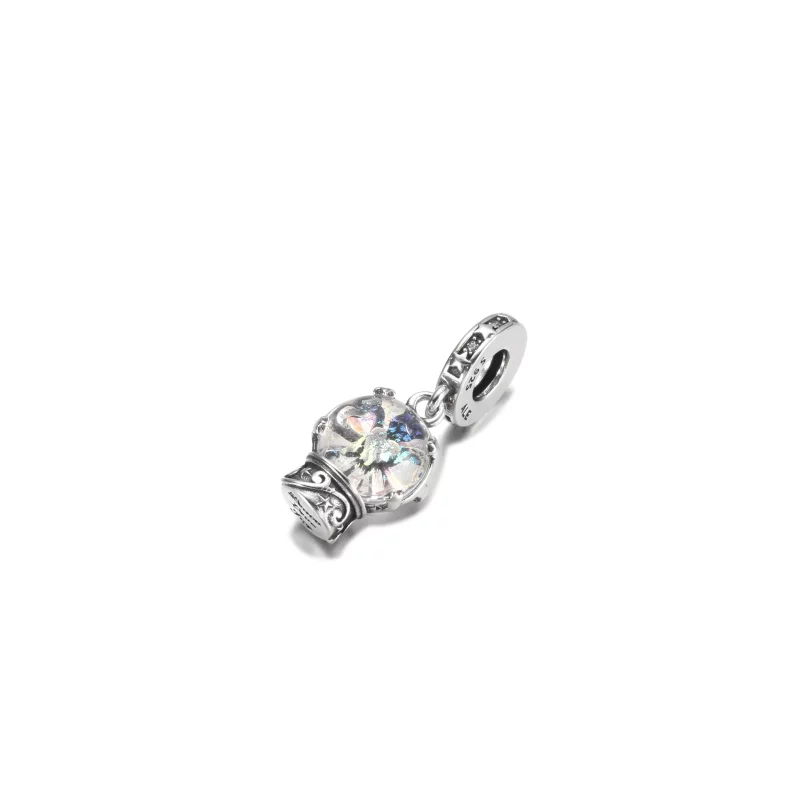 (afbeelding voor) PANDORA Disney Belle en het Beest Betoverde Roos Hangende Bedel - 790024C01 - Bekijken 2
