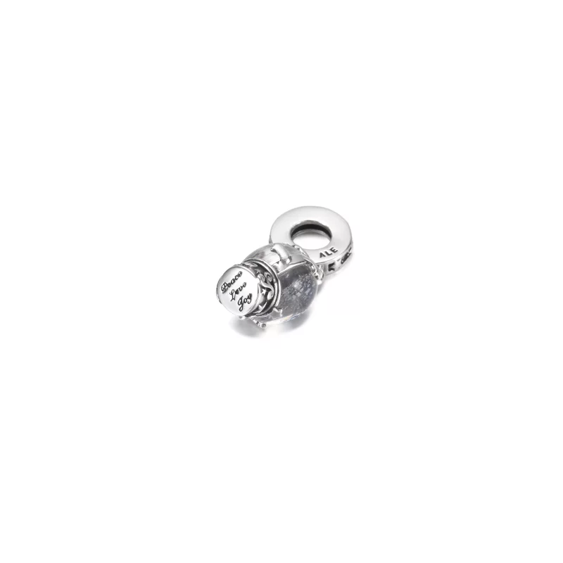 (afbeelding voor) PANDORA Disney Belle en het Beest Betoverde Roos Hangende Bedel - 790024C01 - Bekijken 4