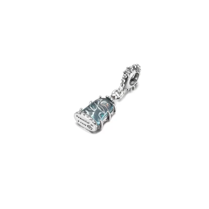 (afbeelding voor) PANDORA Disney Belle en het Beest Betoverde Roos Hangende Bedel - 790024C01 - Bekijken 6