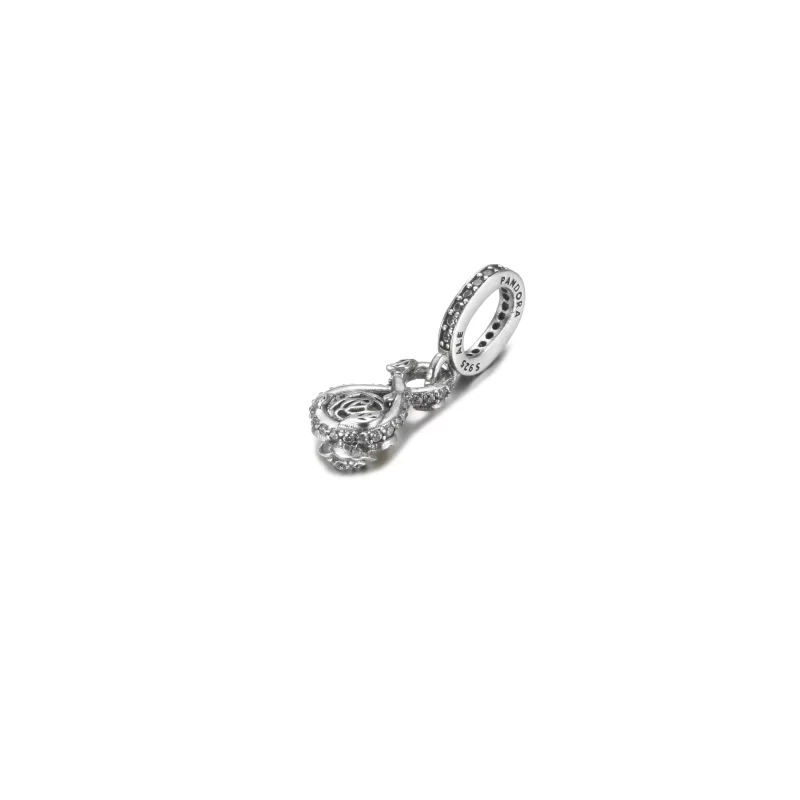 (afbeelding voor) PANDORA Disney Belle Oneindigheid & Roos Hanger - 399525C01 - Bekijken 3