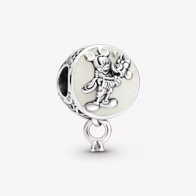 (afbeelding voor) PANDORA Disney Mickey Mouse & Minnie Mouse Eternal Love Charm - 799395C01