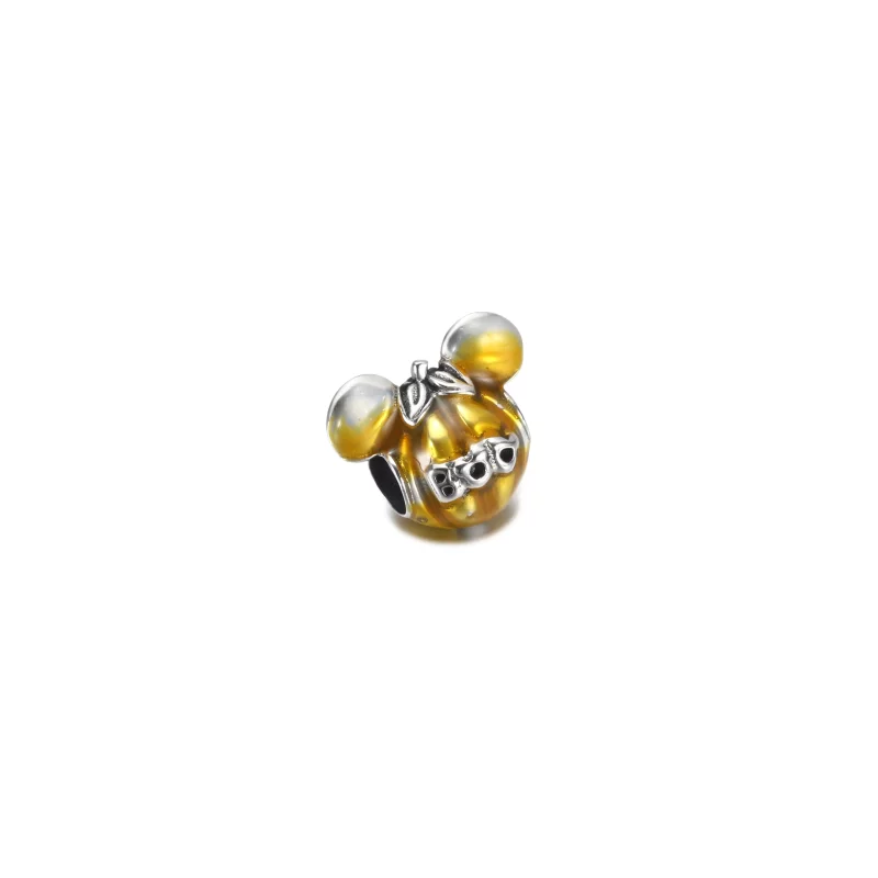 (afbeelding voor) PANDORA Disney Mickey Mouse Pompoen Bedel - 799599C01 - Bekijken 3