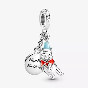 (afbeelding voor) PANDORA Disney Winnie the Pooh Birthday Dangle Charm - 799385C01