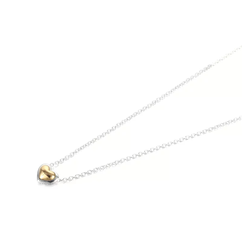 (afbeelding voor) PANDORA Domed Golden Heart Collier Necklace - 399399C00 - Bekijken 2