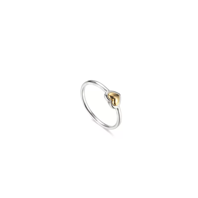 (afbeelding voor) PANDORA Domed Golden Heart Ring - 199396C00 - Bekijken 2