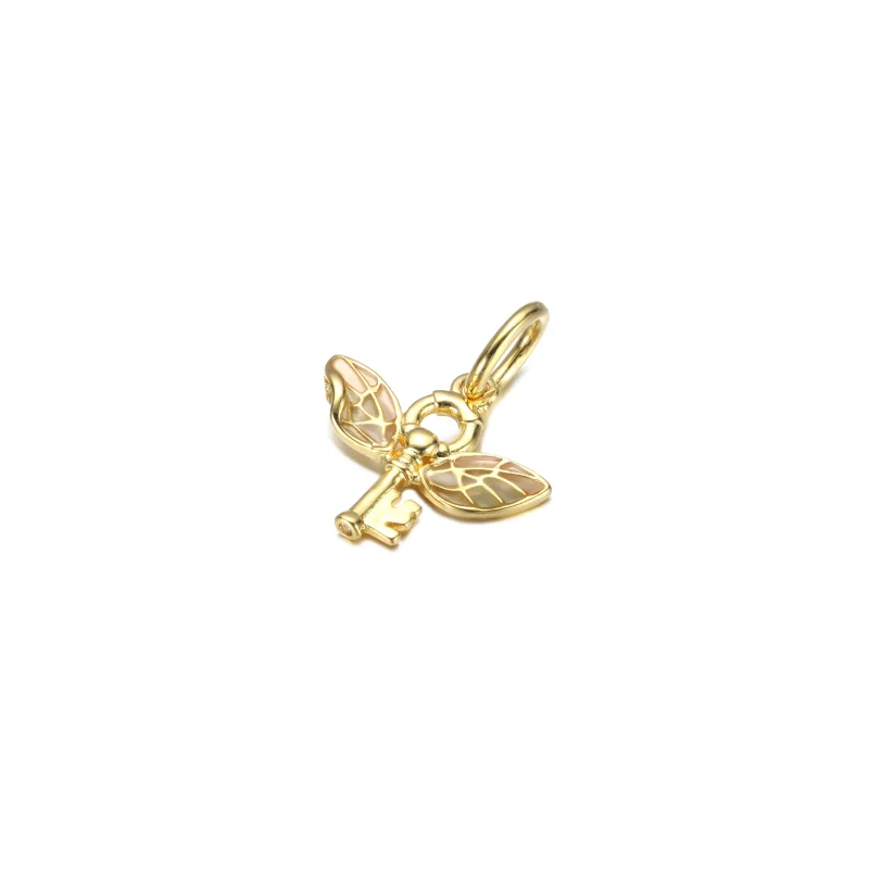 (afbeelding voor) PANDORA Harry Potter, Gevleugelde Sleutel Hanger - 360034C01 - Bekijken 2