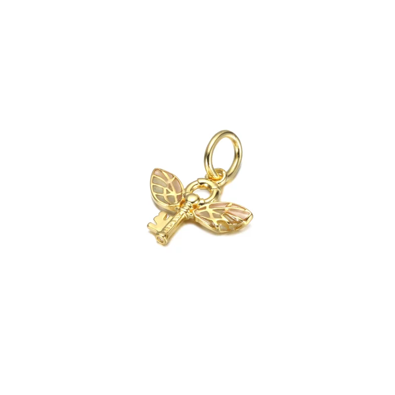 (afbeelding voor) PANDORA Harry Potter, Gevleugelde Sleutel Hanger - 360034C01 - Bekijken 3