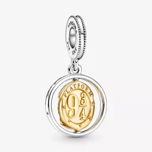 (afbeelding voor) PANDORA Harry Potter, Hedwig Ronddraaiende Hangende Bedel - 760035C00