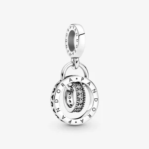 (afbeelding voor) Pandora Logo Cirkels Hangende Bedel - 799490C01