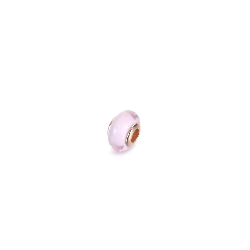 (afbeelding voor) PANDORA Matte Pink Murano Glass Charm - 789421C00 - Bekijken 2