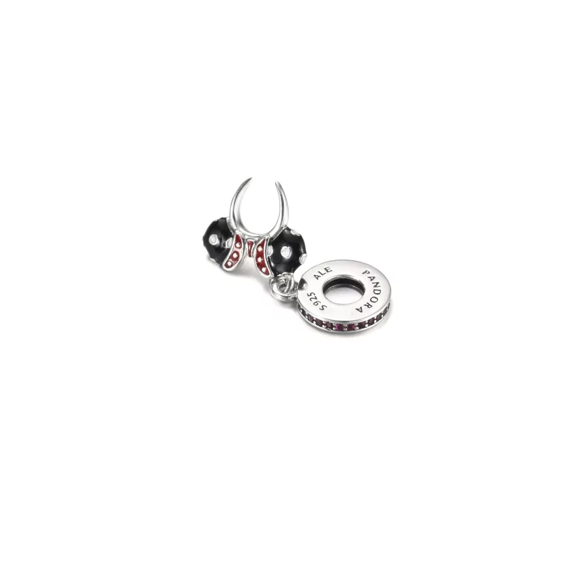 (afbeelding voor) PANDORA Minnie Mouse Zwart-witte oor hoofdband Hangende Bedel - P400942464791 - Bekijken 4