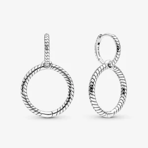 (afbeelding voor) Pandora Moments Dubbele Bedeloorringen - 299562C00