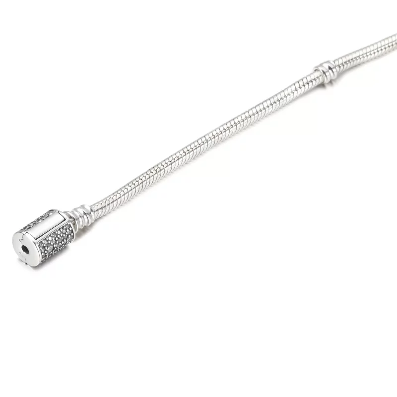 (afbeelding voor) Pandora Moments Meerrijige Snake Chain Armband - 599544C01-D - Bekijken 5