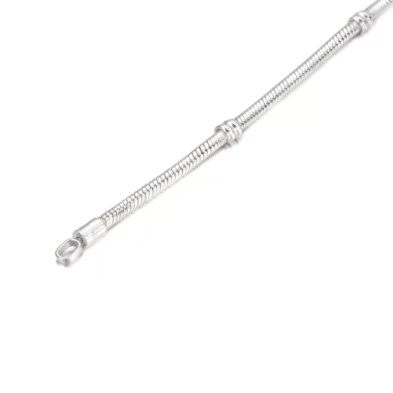 (afbeelding voor) Pandora Moments Snake Chain Armband met Hartsluiting - 599539C00 - Bekijken 5