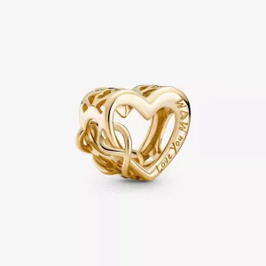 (afbeelding voor) PANDORA Oneindig Hart Bedel met Tekst 'Love You Mum' - 759515C00