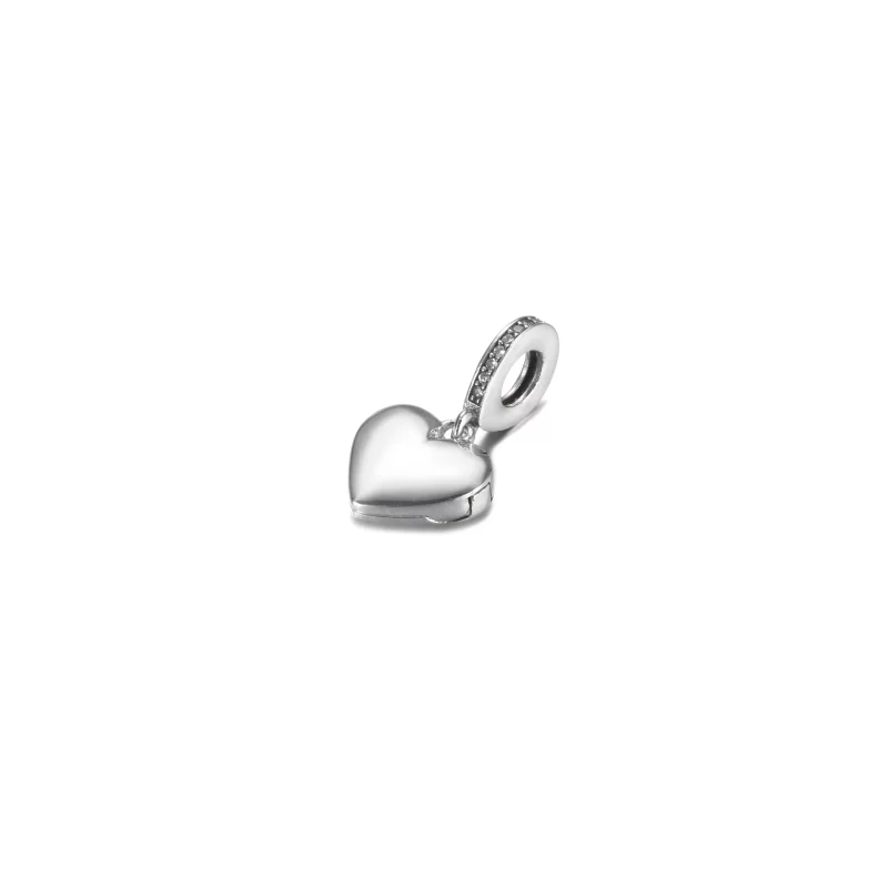 (afbeelding voor) PANDORA Openslaand Hartmedaillon Hangende Bedel - 799537C01 - Bekijken 3