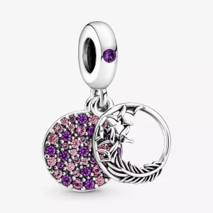 PANDORA Pavé Veer Hangende Bedel - 799561C01 (afbeelding voor) PANDORA Pavé Veer Hangende Bedel - 799561C01