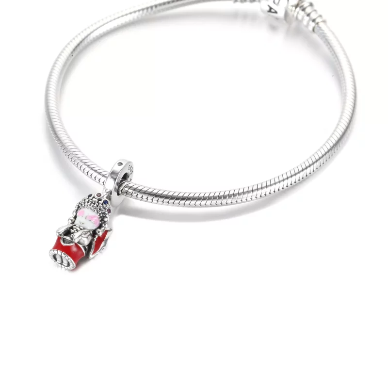 (afbeelding voor) PANDORA Peking Opera Doll Dangle Charm - 799387C01 - Bekijken 5