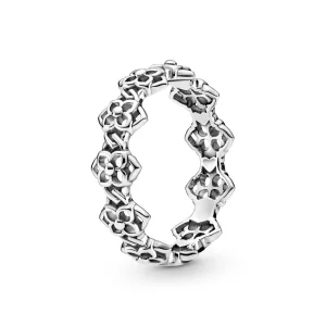 PANDORA Rose Petals Band Ring - 199401C00 (afbeelding voor) PANDORA Rose Petals Band Ring - 199401C00