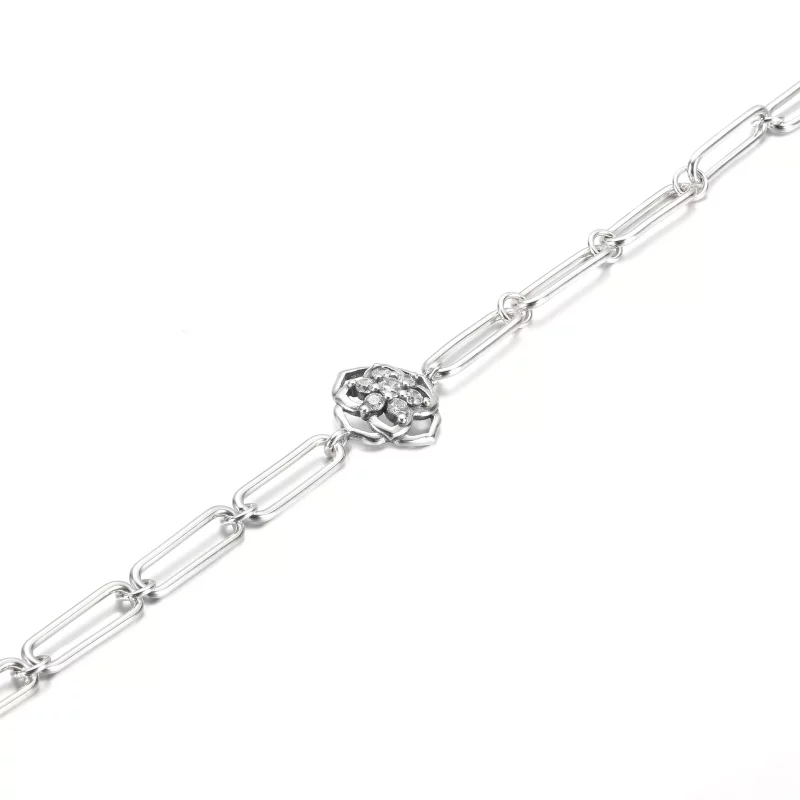 (afbeelding voor) PANDORA Rose Petals Link Bracelet - 599409C01 - Bekijken 3